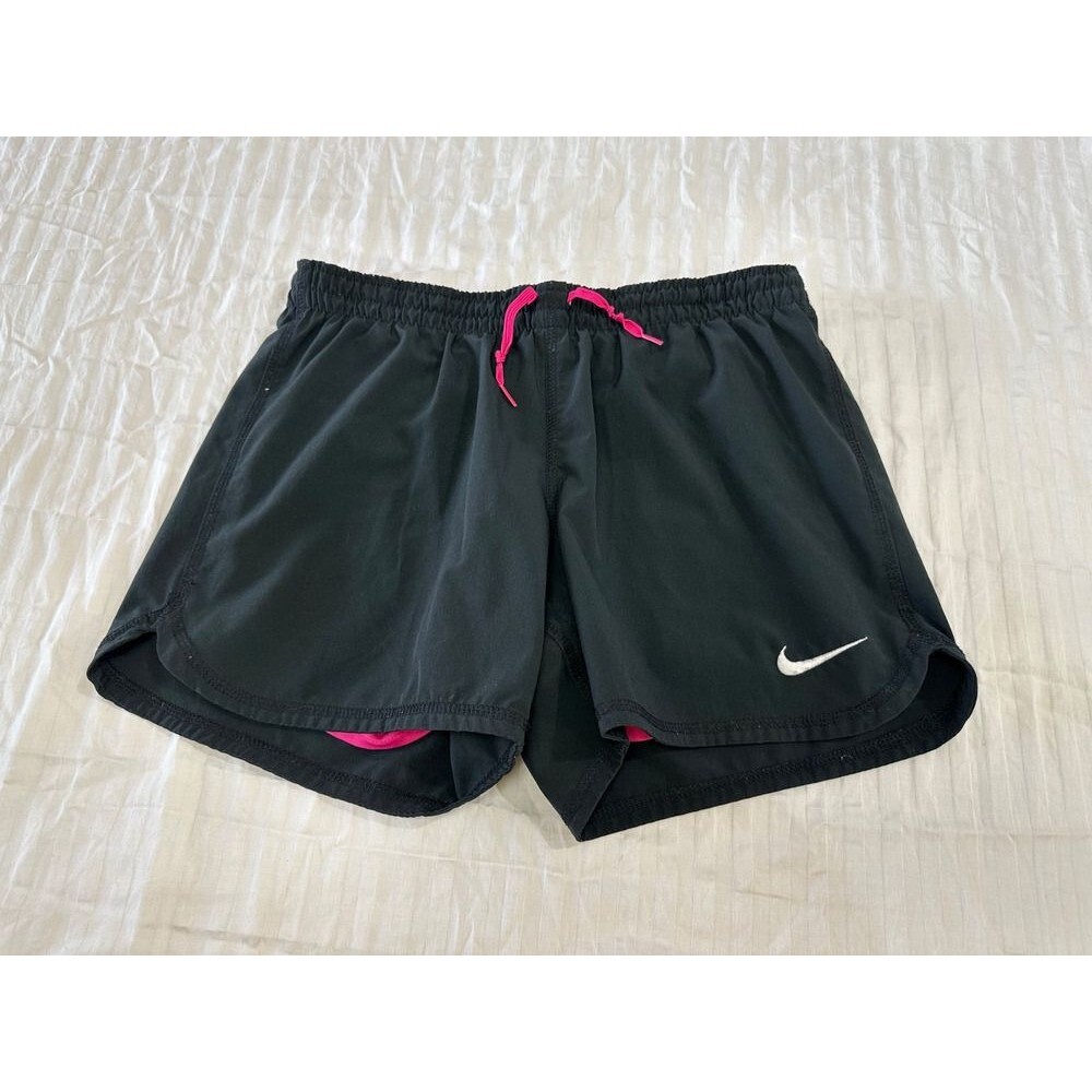 🐢🐢🐢 NIKE JUST DO IT WOMENS ATHLETIC PULL ON SHORTS 2 IN 1 SIZE XS 🐢🐢🐢
